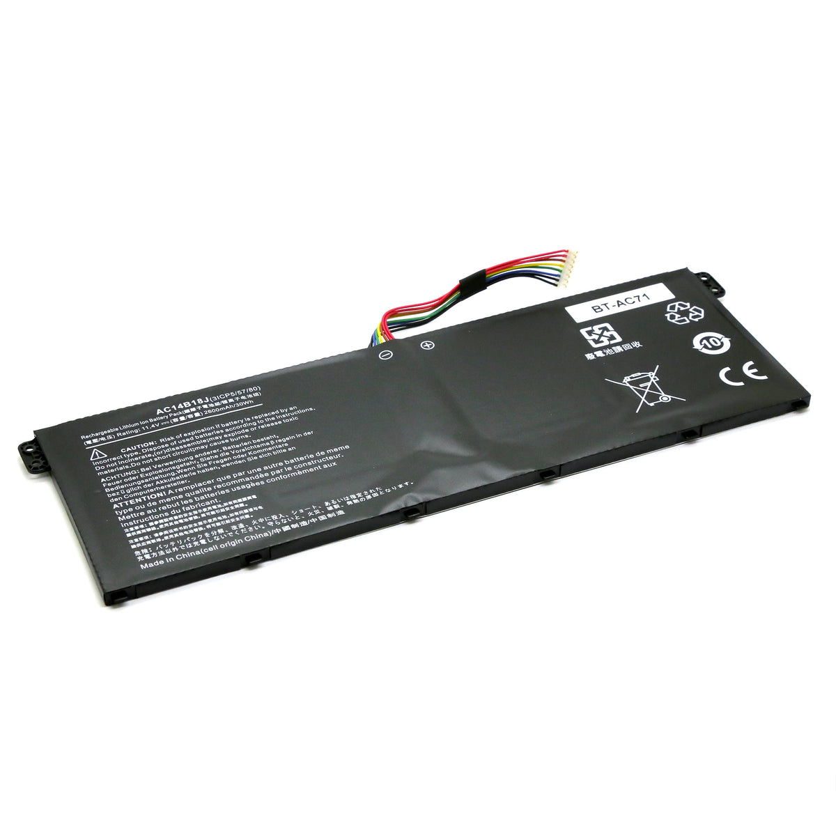 BATTERIE POUR PC PORTABLE ACER ASPIRE 5 A517-51GP / A515-41G / A515-51 / A515-51G / A515-52 - AC14B18J - 11.4V 2600mAh