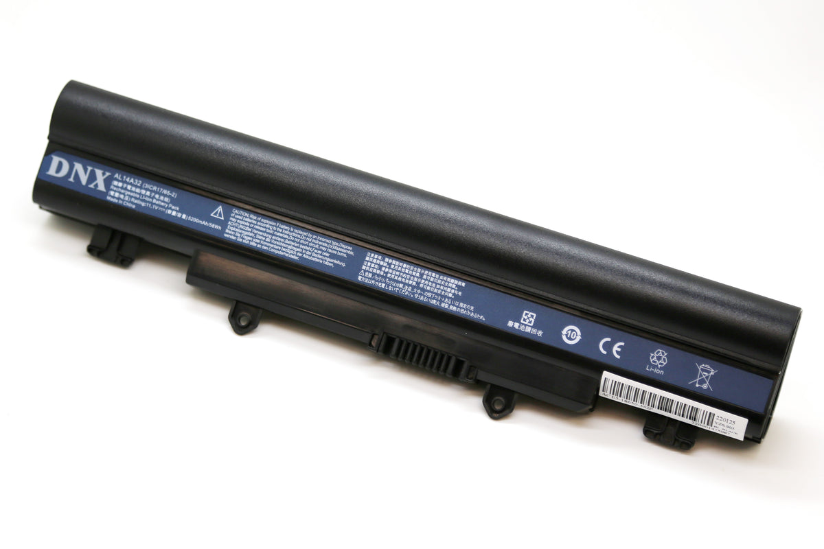 BATTERIE POUR PC PORTABLE ACER ASPIRE E5-411 / E5-411G / E5-421 / E5-421G / E5-471 / E5-471G - AL14A32 - 11.1V 5200mAh