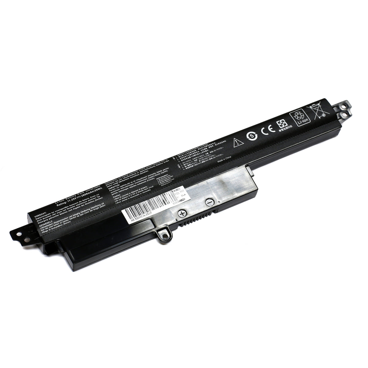 BATTERIE POUR PC PORTABLE ASUS VIVOBOOK F200CA / F200M / F200MA / FX200CA - A31N1302 / A3INI302 - 11.25V 2600mAh