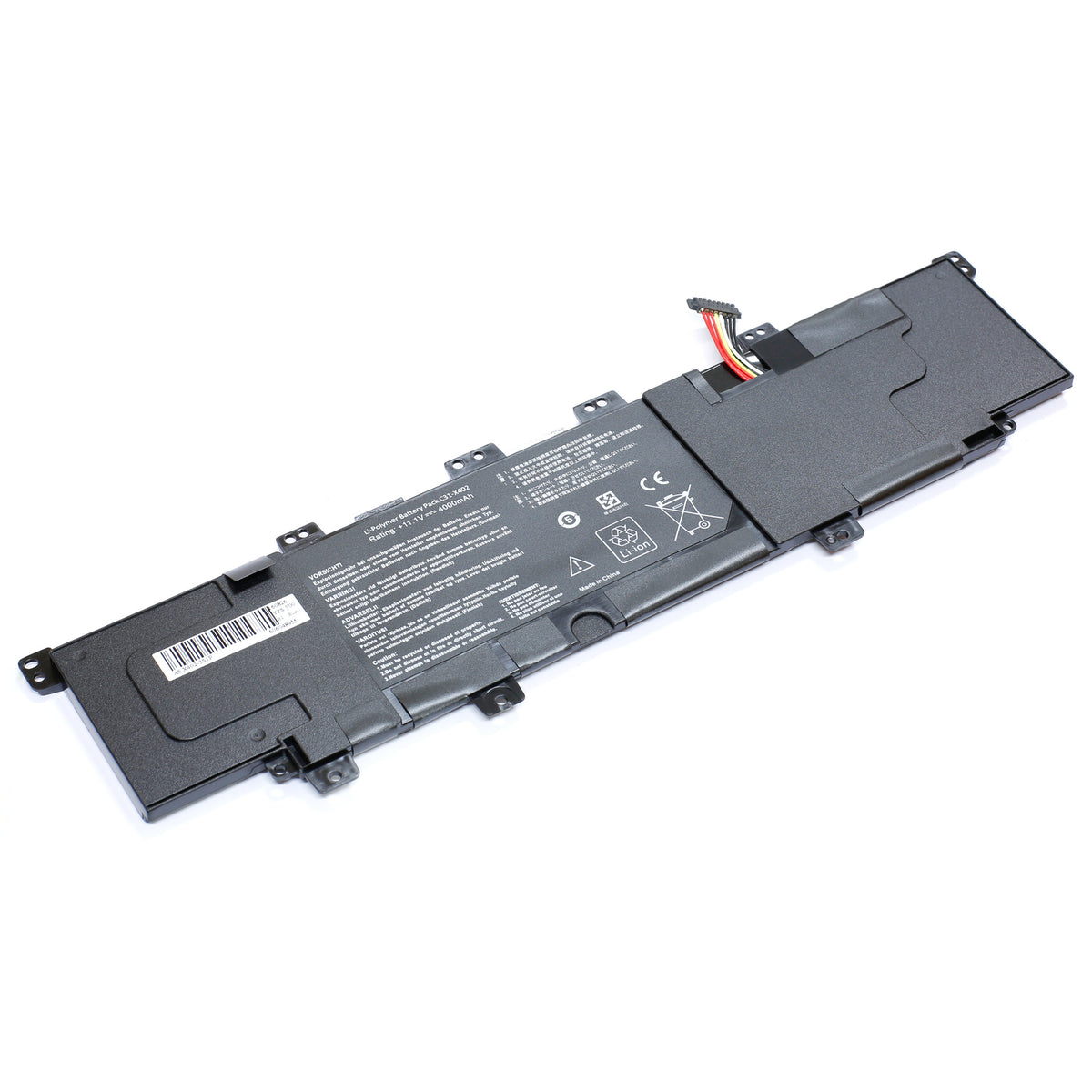 BATTERIE POUR PC PORTABLE ASUS VIVOBOOK S300 / S300C / S300CA / S400 / S400C / S400CA / S400E - C31-X402 - 11.1V 4000mAh