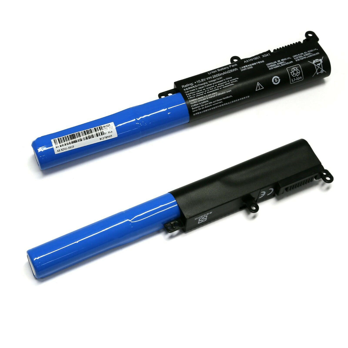 BATTERIE POUR PC PORTABLE ASUS A541UA / A541UV / F541NA / F541SA / F541UA / F541UV - A31LP4Q / A31N1601 - 10.8V 2600mAh