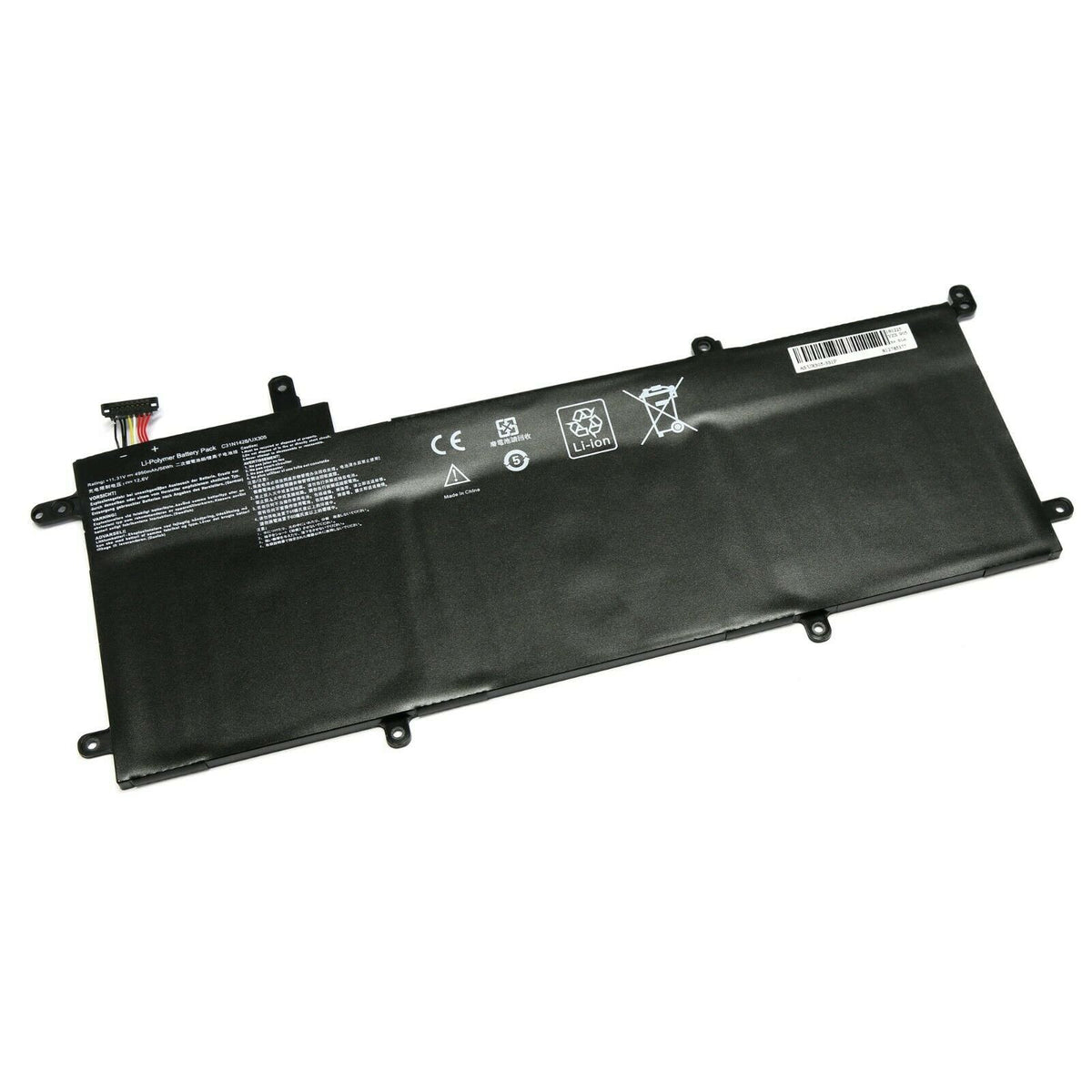 BATTERIE POUR PC PORTABLE ASUS ZENBOOK UX305L / UX305LA / UX305UA - C31N1428 - 11.31V 4950mAh-1