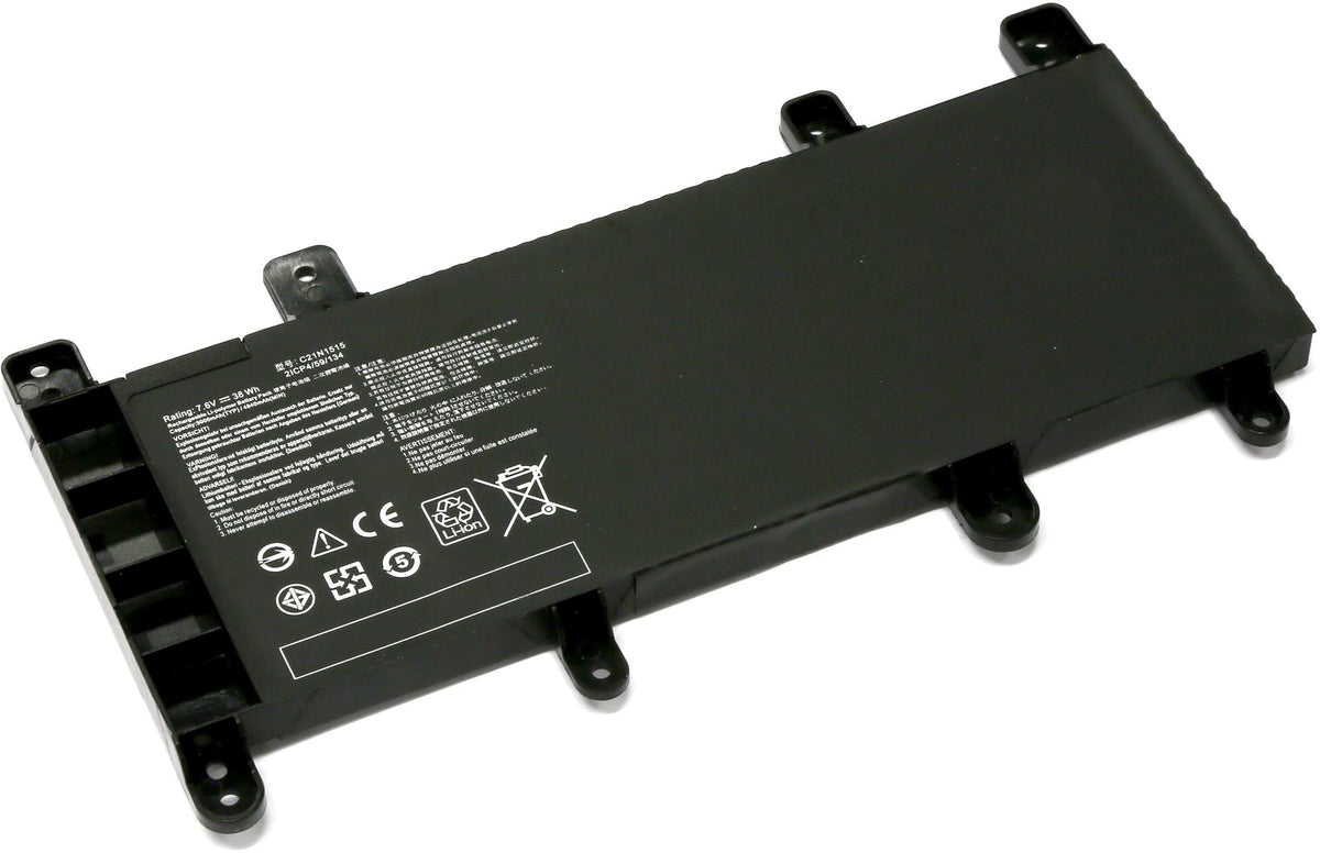 BATTERIE POUR PC PORTABLE ASUS X756UJ / X756UA / X756UX / X756UB / X756UQ / X756UV - C21N1515  - 7.4V 4650mAh