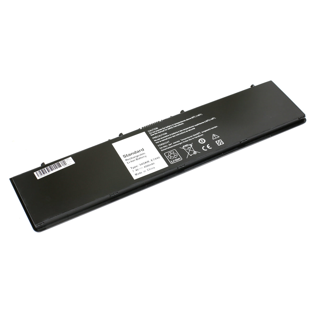 BATTERIE POUR PC PORTABLE DELL LATITUDE E7420 / E7440 / E7450 - 34GKR - 7.4V 4500mAh-1