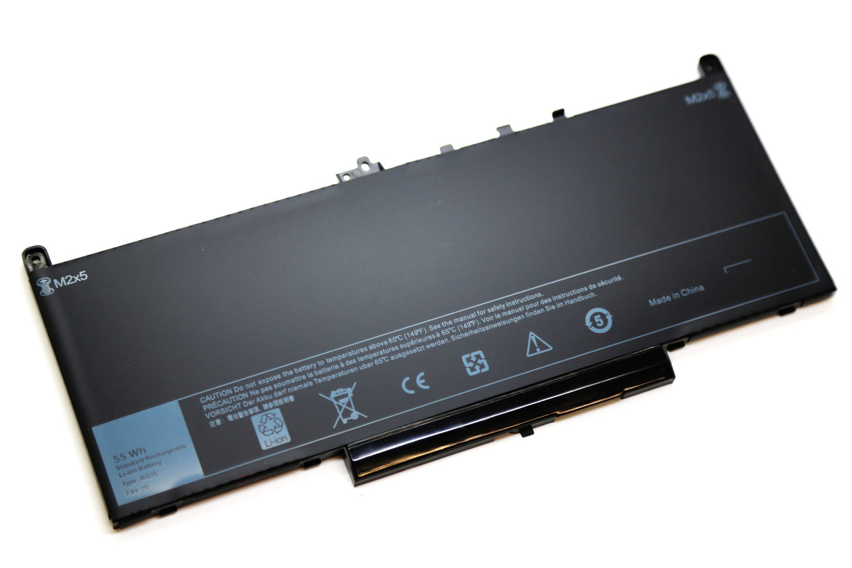 BATTERIE POUR PC PORTABLE DELL LATITUDE 12 E7270 / E7470 - J60J5 - 7.6V 7200mAh