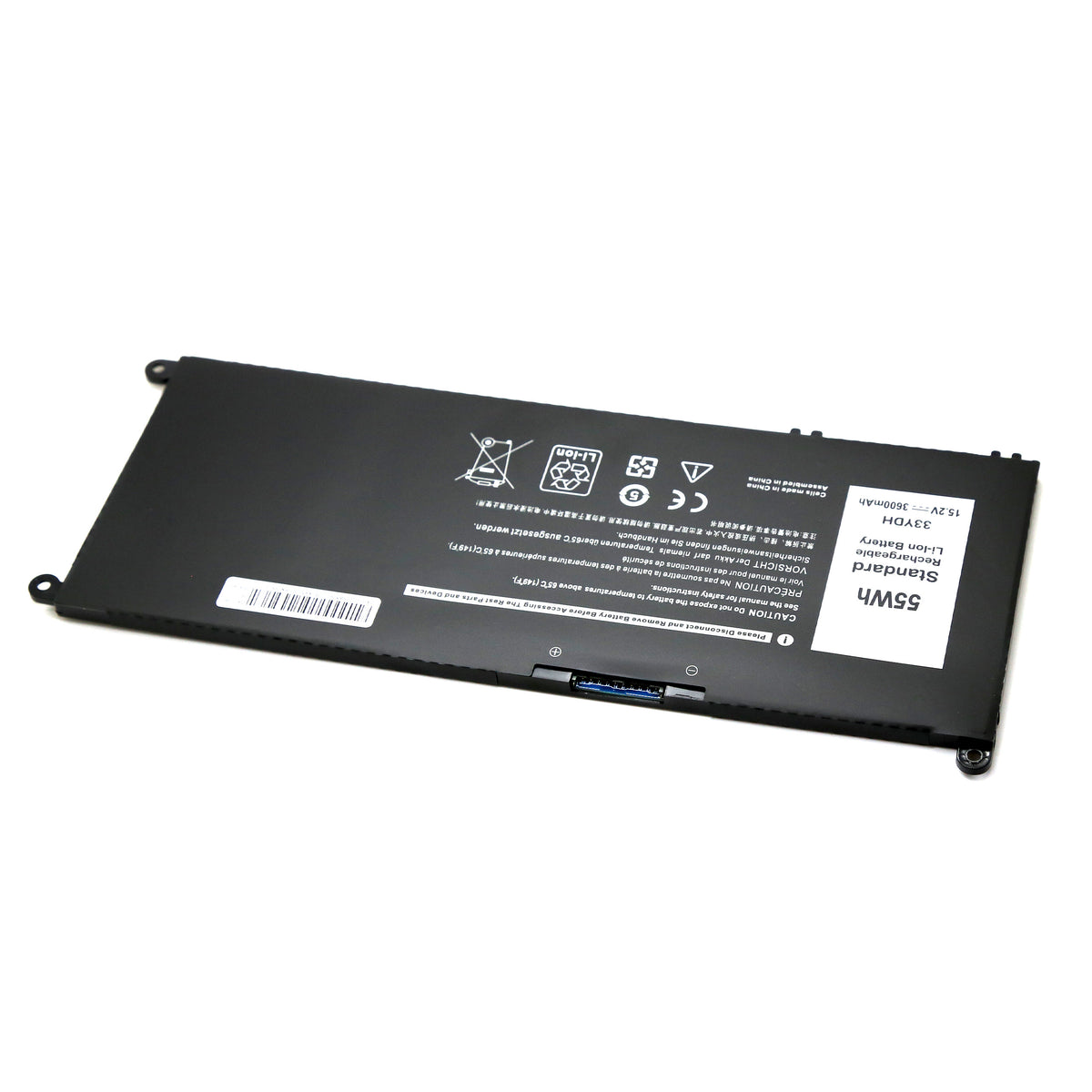 BATTERIE POUR PC PORTABLE DELL INSPIRON 15-5580 / 15-7577 / 17-7773 / 17-7778 / 17-7779 - 33YDH - 15.2V 3600mAh