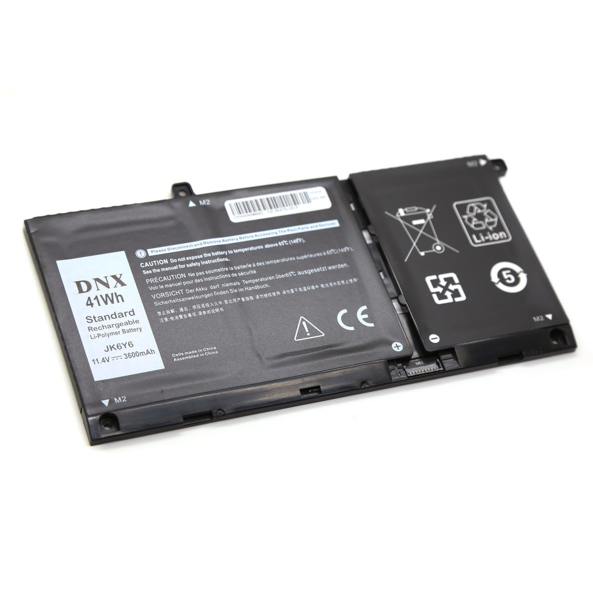 BATTERIE POUR PC PORTABLE DELL LATITUDE 3410 / 3510 - JK6Y6 / C5KG6 / CF5RH - 11.4V 3600mAh