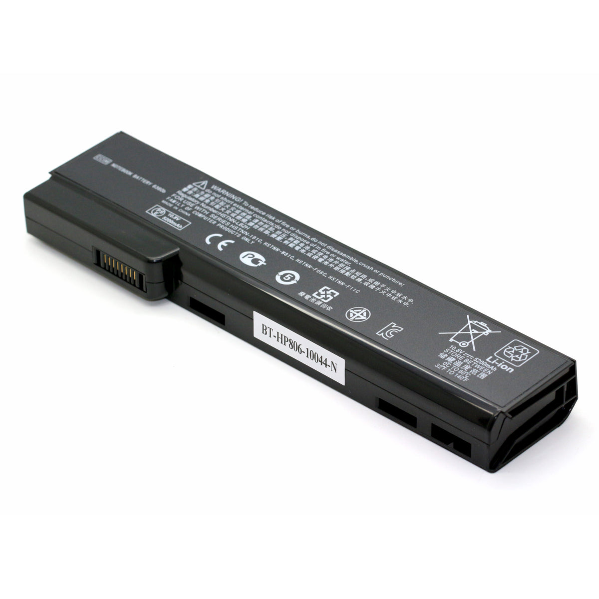 BATTERIE POUR PC PORTABLE HP ELITEBOOK 8460P / 8460W / 8470P / 8470W - CC03 / CC06 - 11.1V 5200mAh-1
