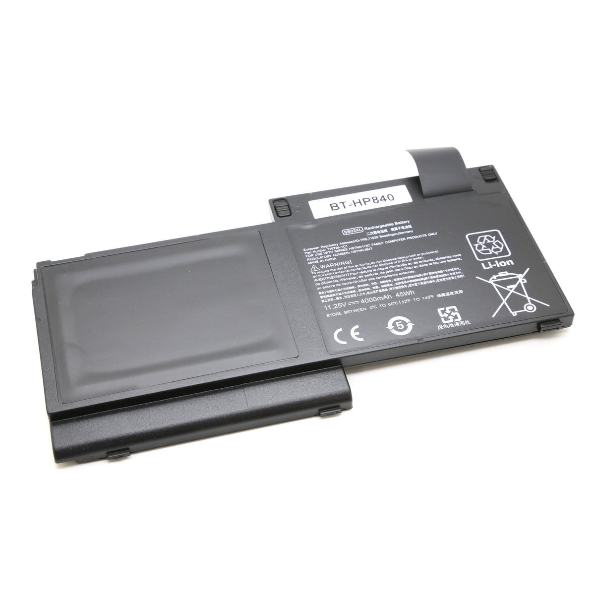 BATTERIE POUR PC PORTABLE HP ELITEBOOK 720 G1 / 720 G2 / 725 G1 / 725 G2 / 820 G1 / 820 G2 / 825 G1 / 825 G2 - SB03XL - 11.25V 4000mAh