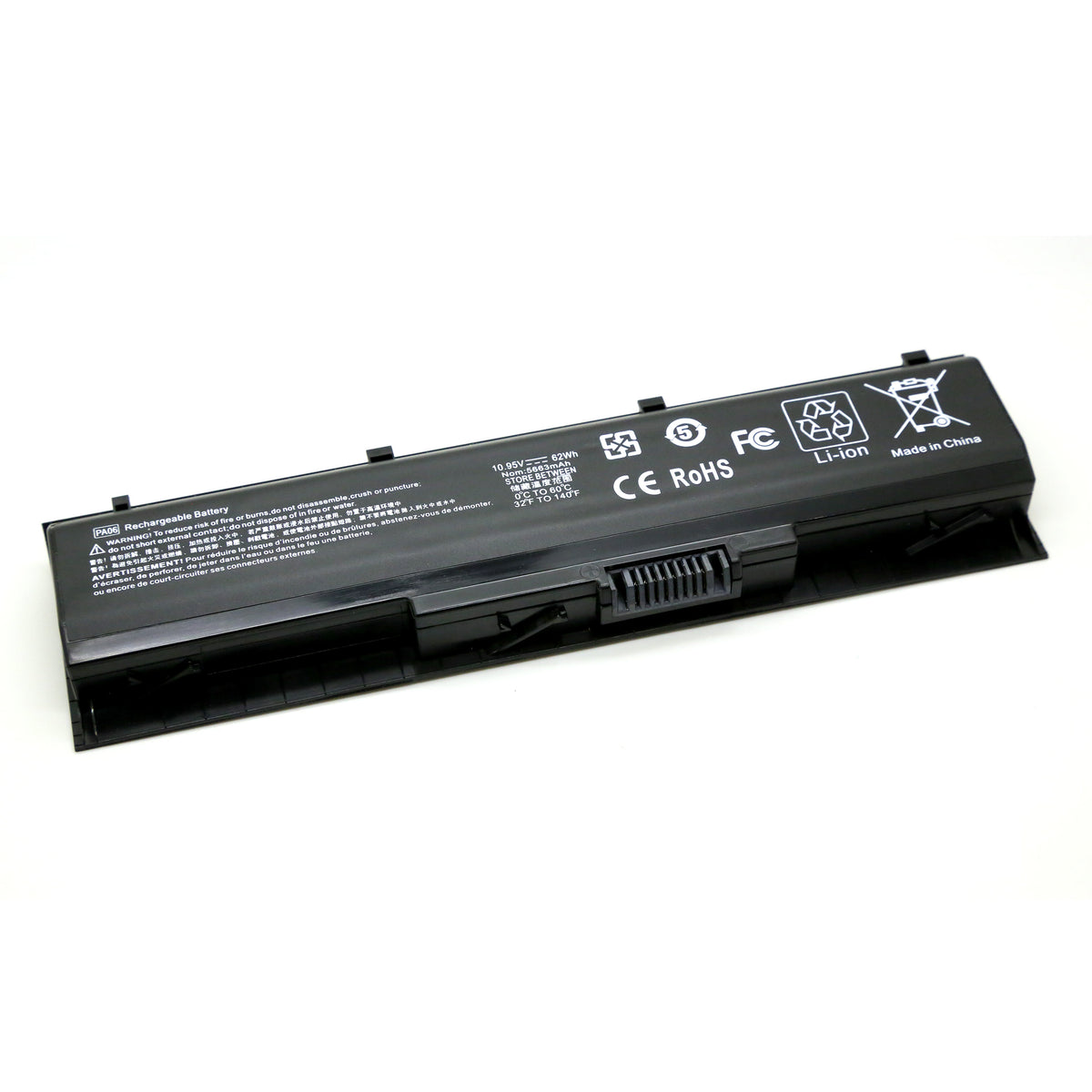 BATTERIE POUR PC PORTABLE HP OMEN 17-W000ND / 17-W000NF / 17-W000NK - PA06 - 10.95V 5663mAh