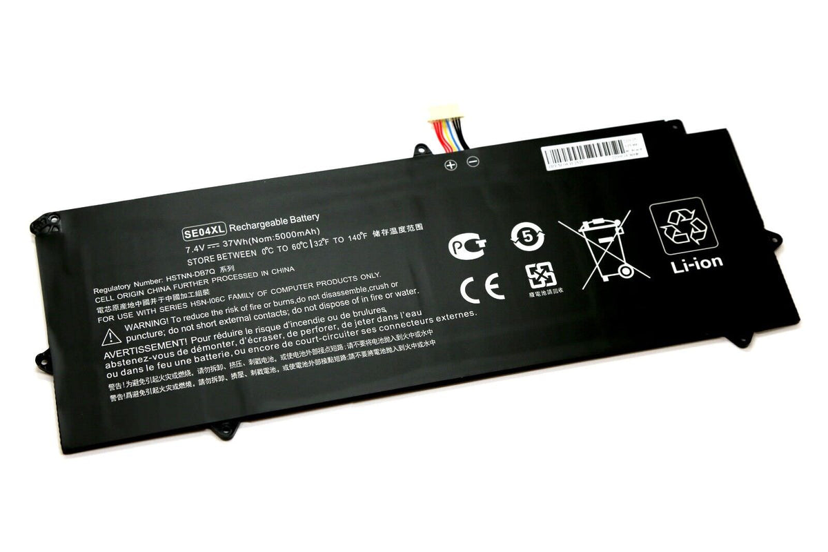 BATTERIE POUR PC PORTABLE HP PRO TABLET X2 612 G2 - SE04XL - 7.4V 5000mAh