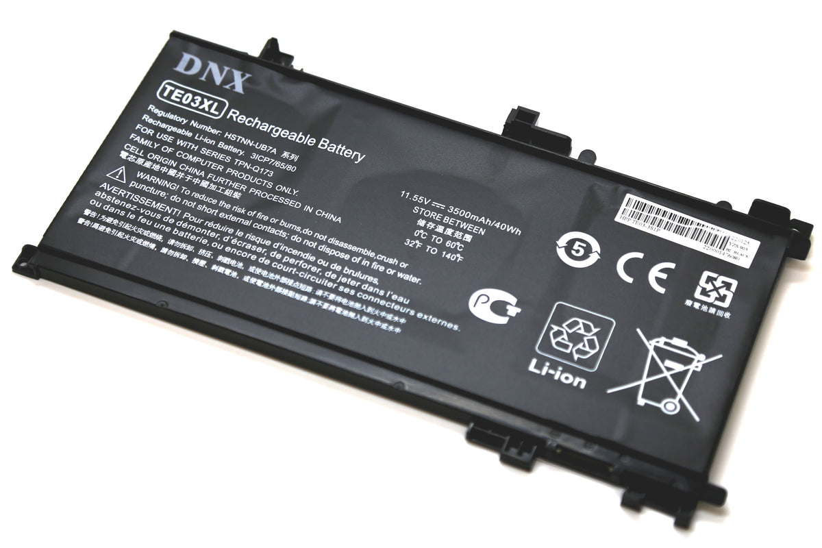 BATTERIE POUR PC PORTABLE HP Pavilion 15-BC / Pavilion 15-DP / Pavilion 15t-B - HSTNN-DB7T / HSTNN-UB7A / HSTNN-UB7T / TE03XL / TPN-Q173 - 11.55V 3500mAh-1