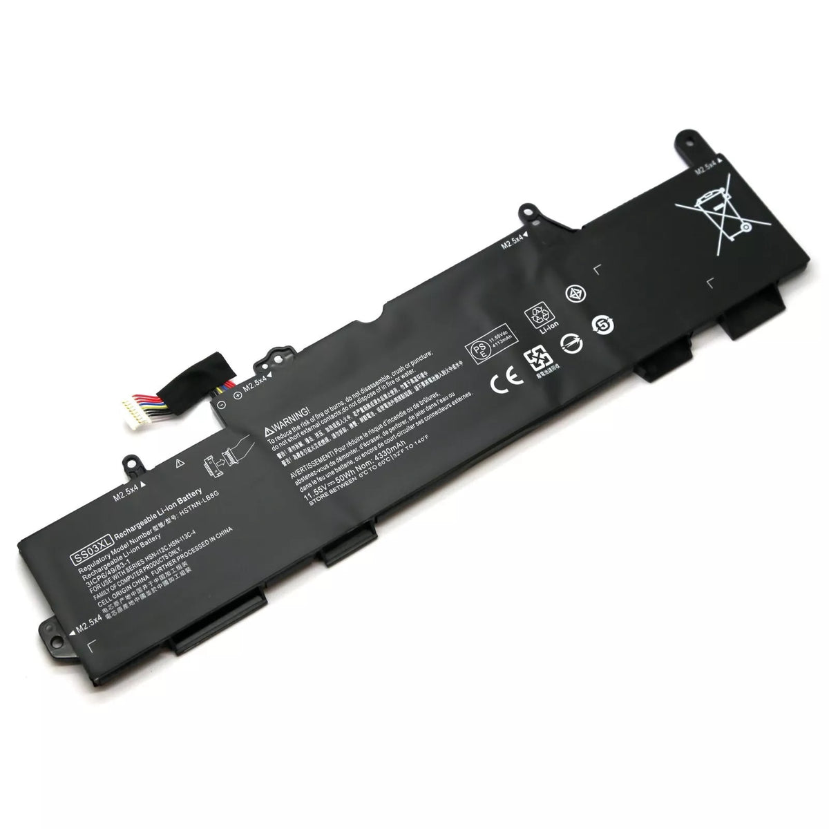 BATTERIE POUR PC PORTABLE HP ELITEBOOK 735 G5 / 735 G6 / 745 G5 / 745 G6 - SS03XL - 11.55V 4330mAh