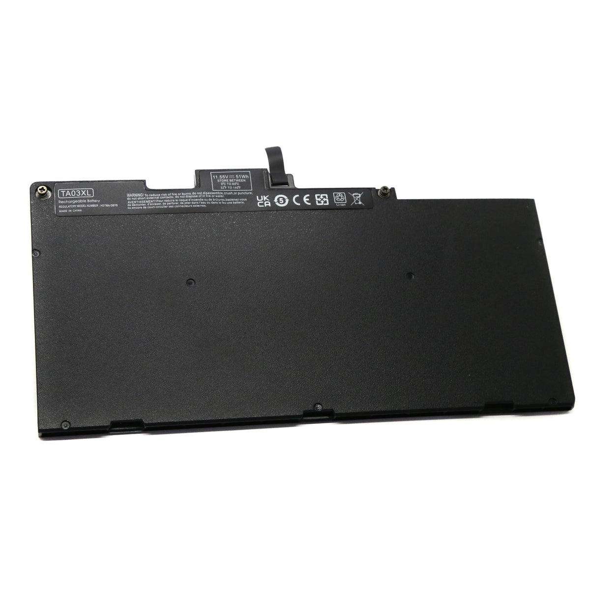 BATTERIE POUR PC PORTABLE HP ELITEBOOK 745 G4 / 755 G4 / 840 G4 / 848 G4 / 850 G4 - TA03XL - 11.55V 51Wh