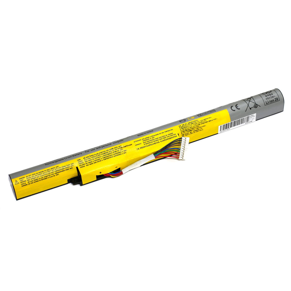 BATTERIE POUR PC PORTABLE LENOVO ERAZER Z400A / Z500A - L12L4K01 / L12M4E21 - 14.4V 2600mAh-1
