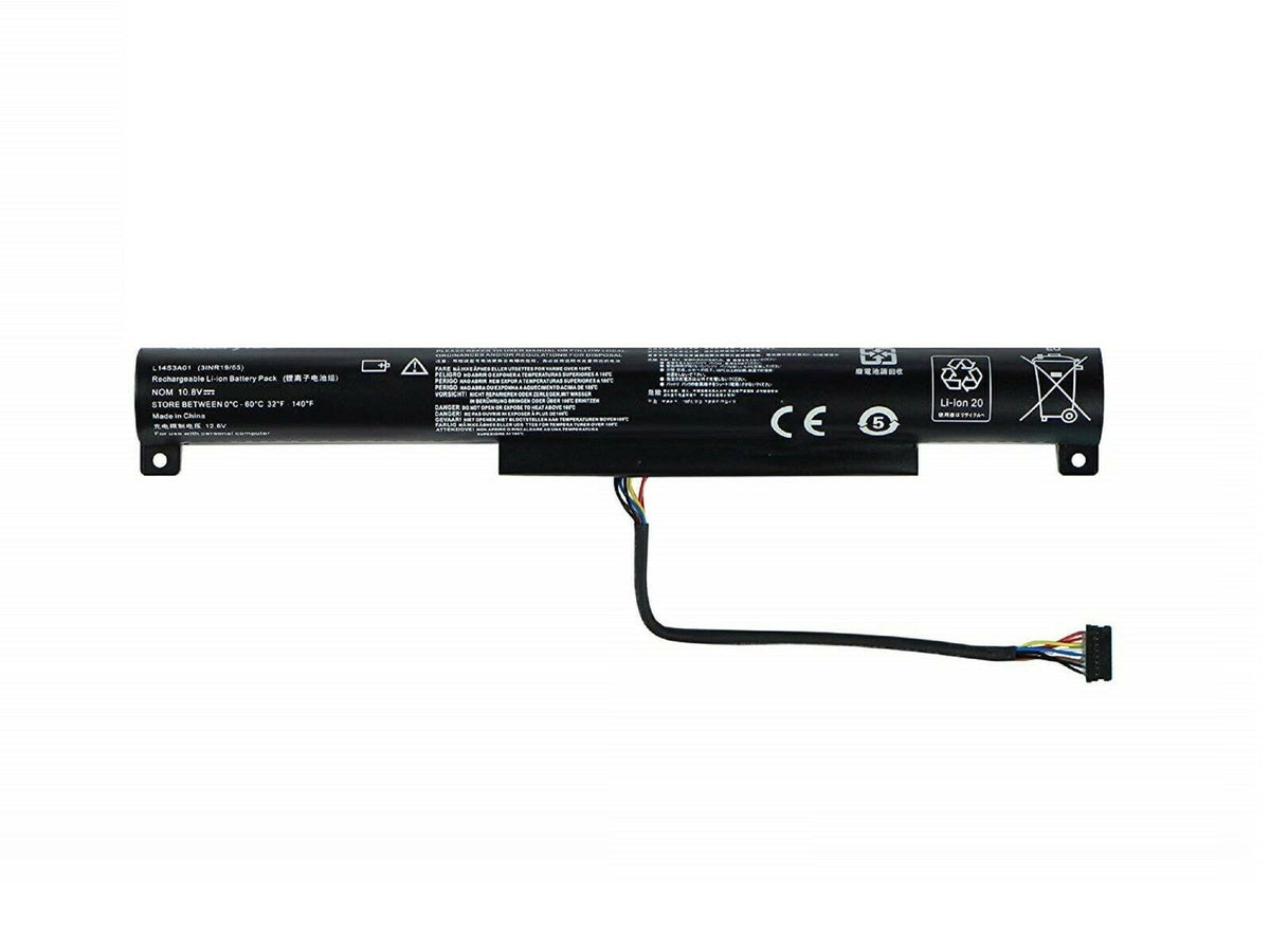 BATTERIE POUR PC PORTABLE LENOVO IDEAPAD 100-14IBY / 100S-14IBY / 100-15 / 100-15IBD - L14C3A01 - 10.8V 2600mAh