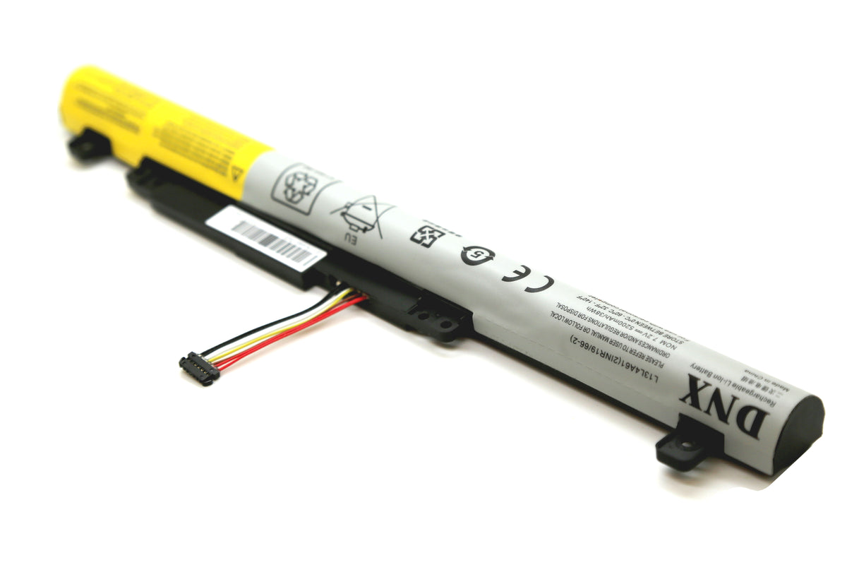 BATTERIE POUR PC PORTABLE LENOVO FLEX 2-14 / FLEX 2-15 - L13L4A61 / L13L4E61 - 7.2V 5200mAh