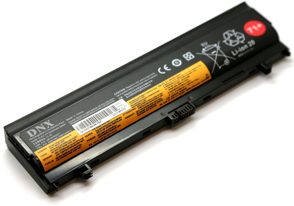 BATTERIE POUR PC PORTABLE LENOVO THINKPAD L560 / L570 - 00NY486 / 00NY488 / 00NY489 - 10.8V 5200mAh