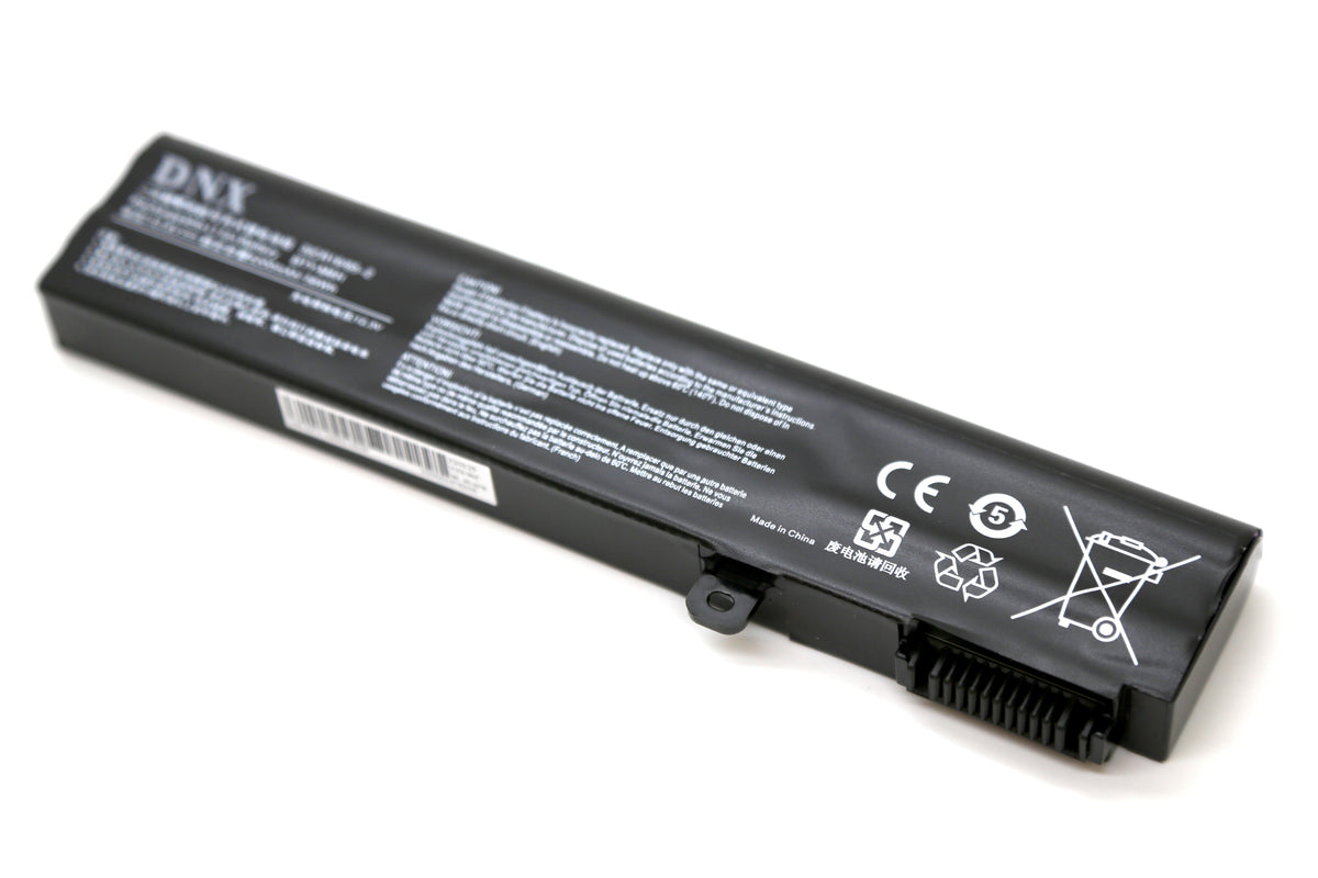 BATTERIE POUR PC PORTABLE MSI GE62 / GE62VR / GE72 - BTY-M6H - 10.8V 5200mAh