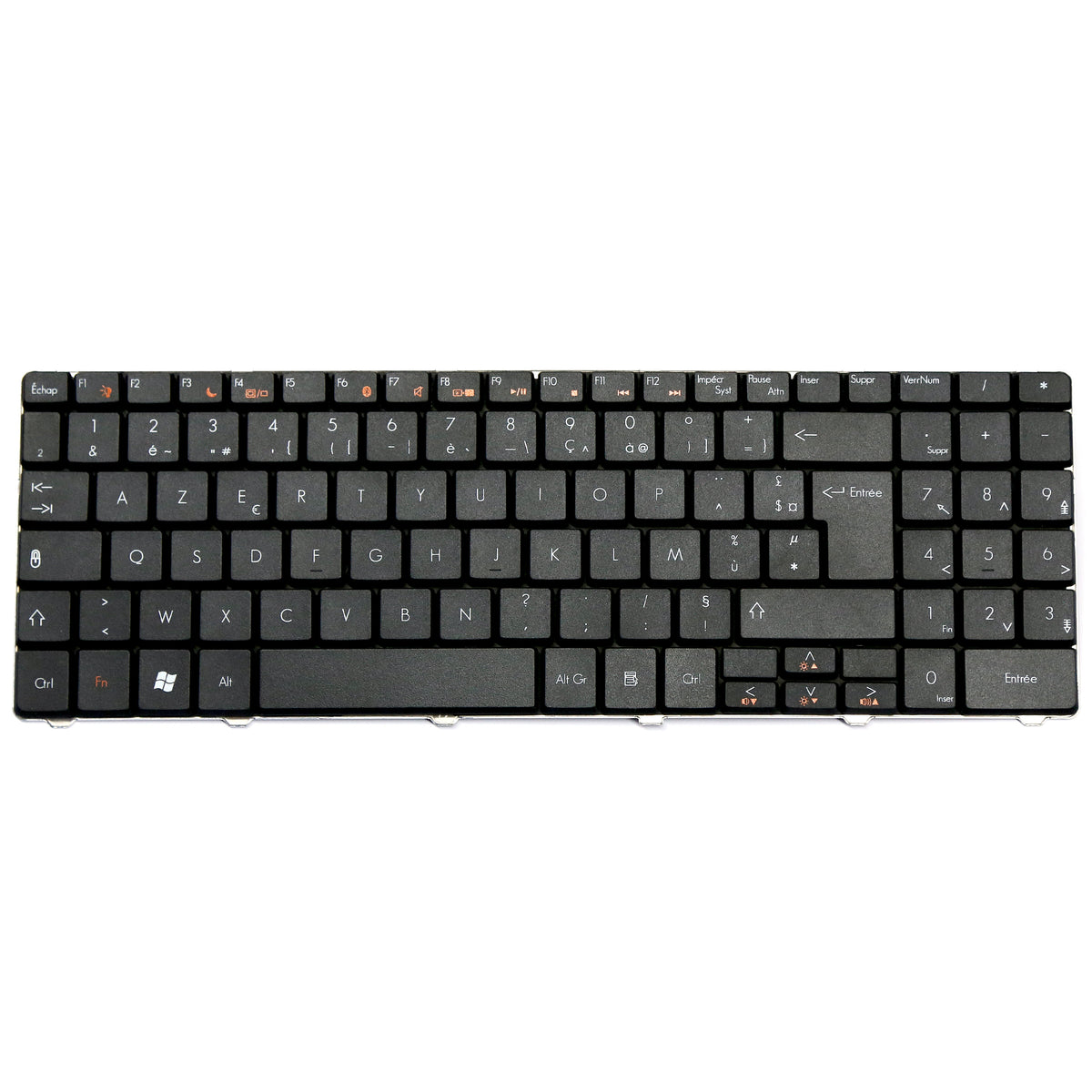 CLAVIER FRANÇAIS AZERTY POUR PACKARD BELL EASYNOTE LJ61 / LJ63 / LJ65 / LJ67 / LJ71 / LJ73 / LJ75 / LJ77 - MP-07F36F0-698