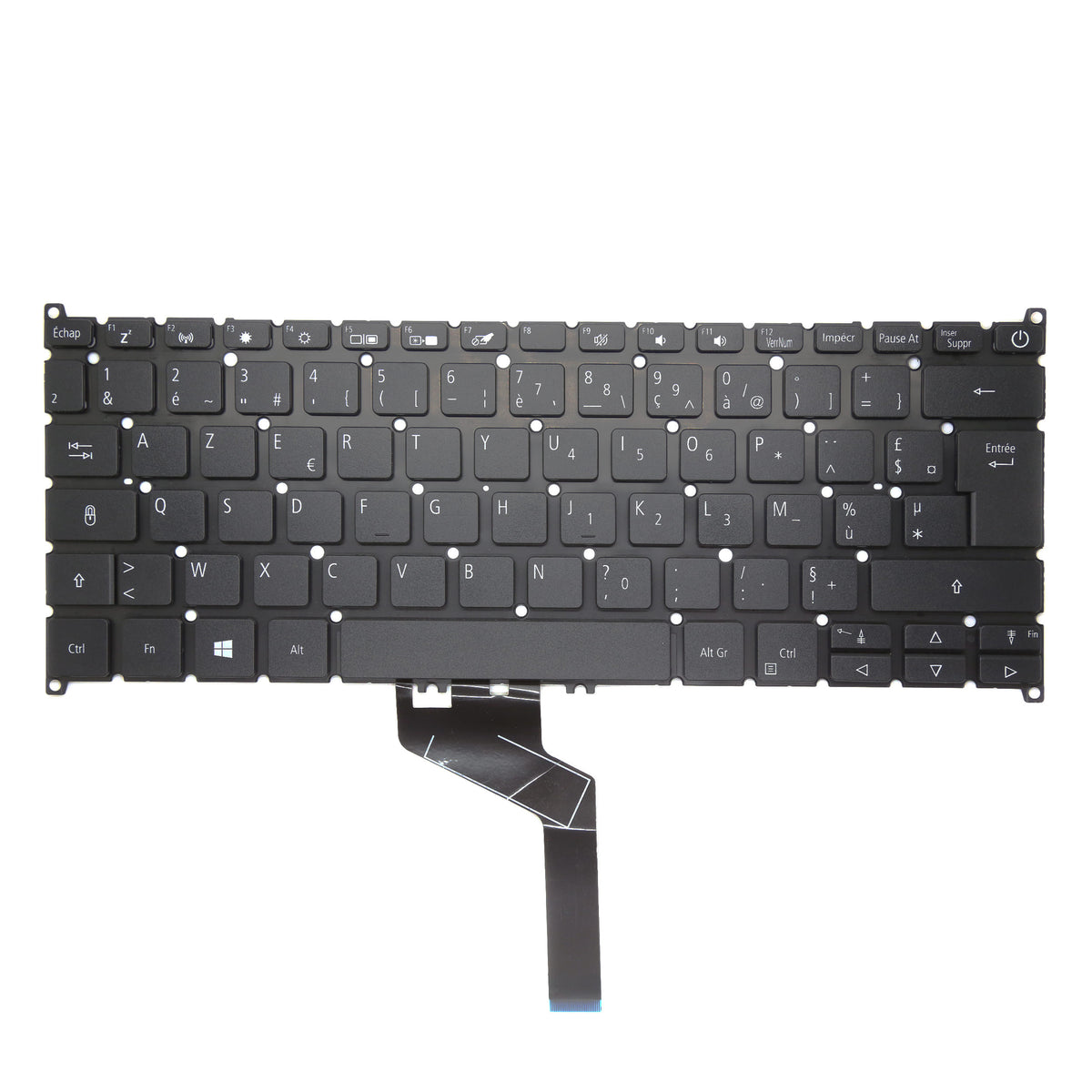 CLAVIER FRANÇAIS AZERTY POUR PC PORTABLE ACER SWIFT 3 SF314-42 / SF314-57 / SF314-59