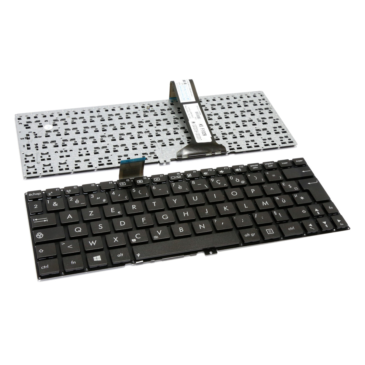 CLAVIER FRANÇAIS AZERTY POUR PC PORTABLE ASUS X102B / X102BA / F102 / F102B / F102BA  - MP-13J26F0-920-1