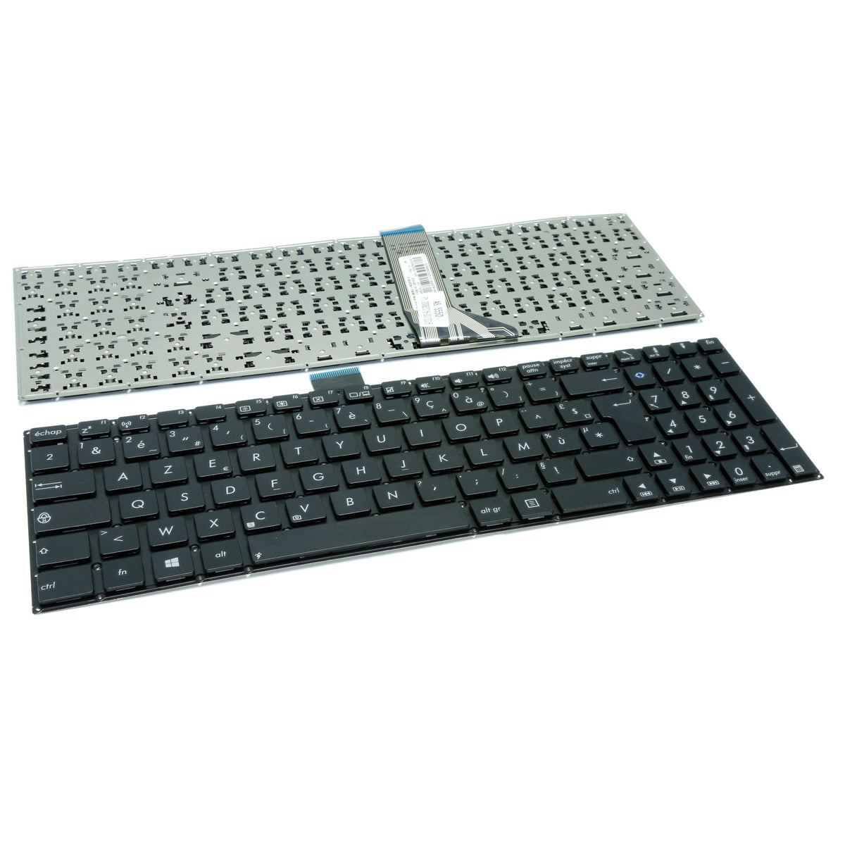 CLAVIER FRANÇAIS AZERTY POUR PC PORTABLE ASUS U52 / U52F / U52J / U52JC / U53F / U53J - 0KNB0-6615FR00