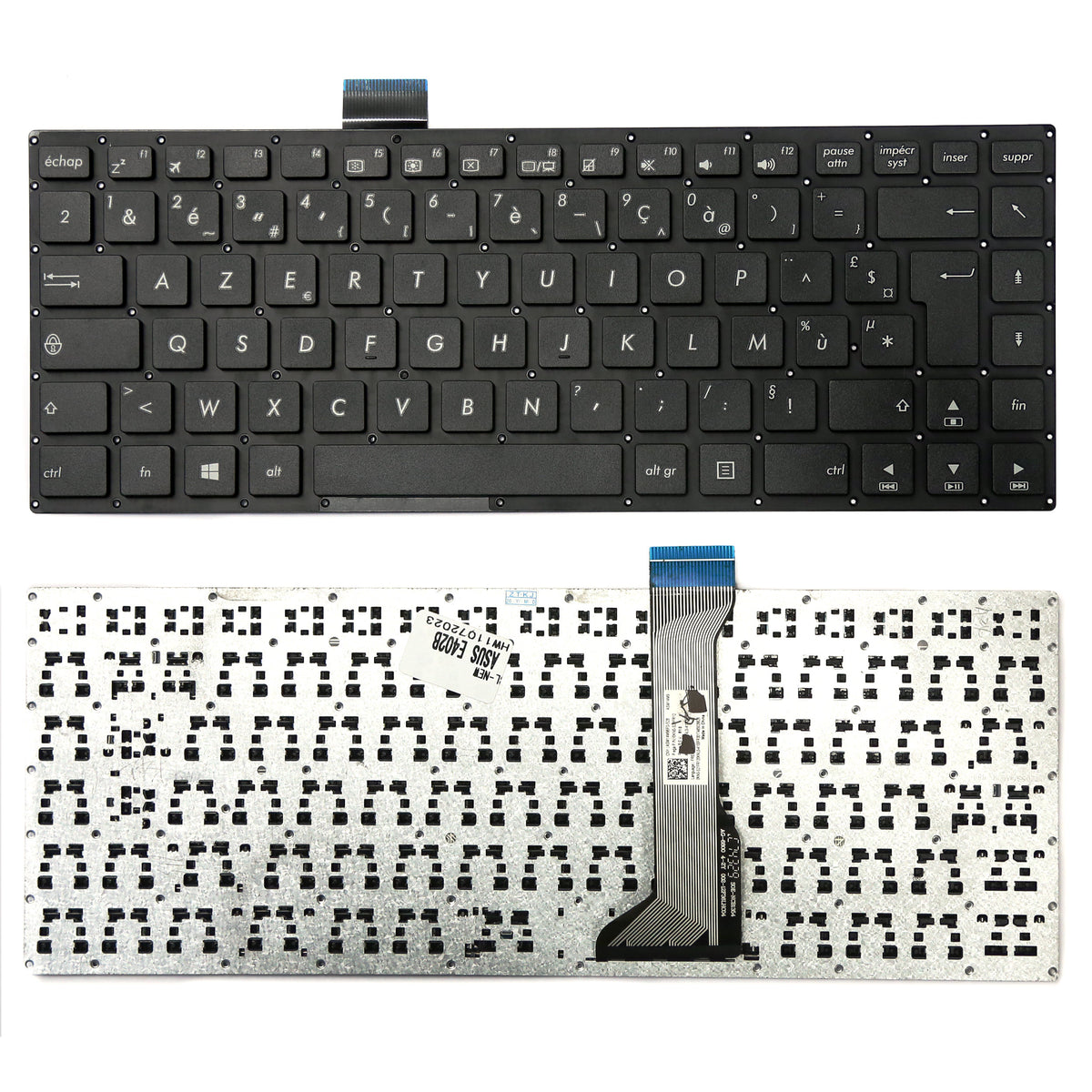 CLAVIER FRANÇAIS AZERTY POUR PC PORTABLE ASUS E402B / E402M / E402N / E402S / E402W / E402Y SERIES-1