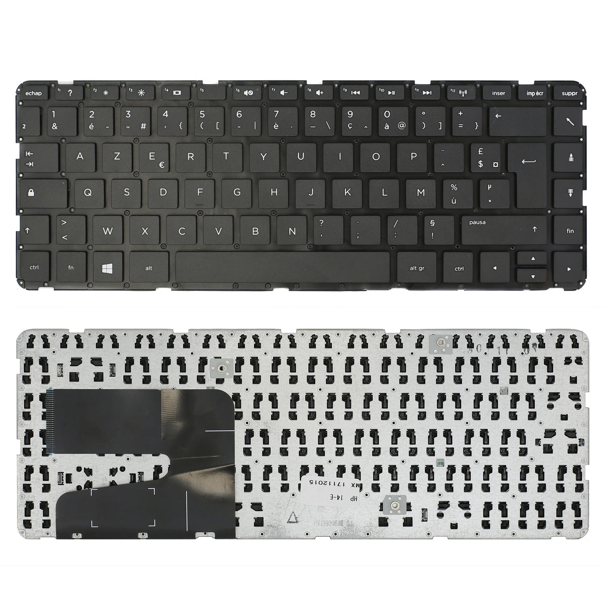 CLAVIER FRANÇAIS AZERTY POUR PC PORTABLE HP PAVILION 14-E / 14-E001TX / 14-E002TX / 14-E003TU-1