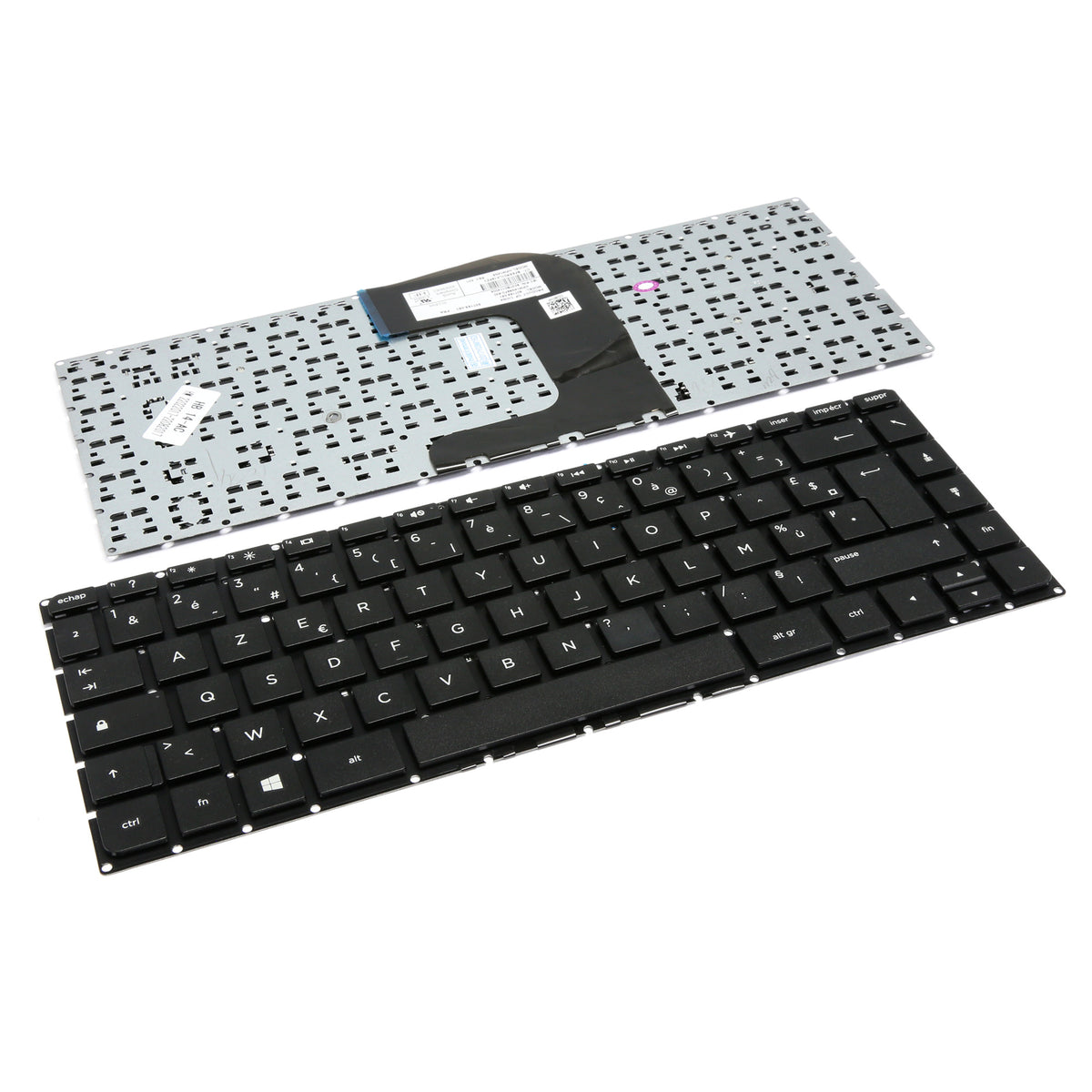 CLAVIER FRANÇAIS AZERTY POUR PC PORTABLE HP PAVILION 14-AC / 14-AF / 14-AD - sans frame-1