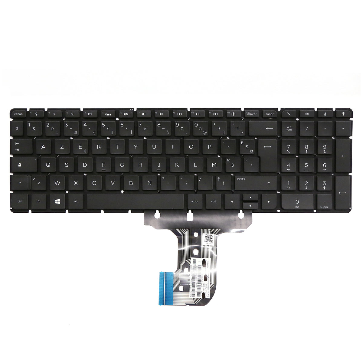 CLAVIER FRANÇAIS AZERTY POUR PC PORTABLE HP PAVILION 15-AC / 15-AF / 15-AY / 15-BA / 17-X / 17-Y SERIES