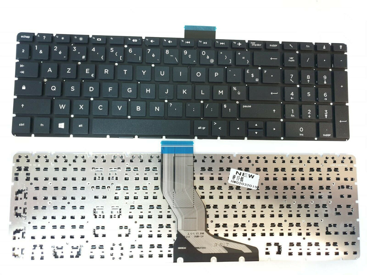 CLAVIER FRANÇAIS AZERTY POUR PC PORTABLE HP 17-BS / 17-AK / 15-BS SERIES