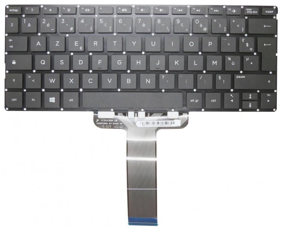 CLAVIER FRANÇAIS AZERTY POUR PC PORTABLE HP PAVILION X360 CONVERTIBLE 11-K SERIES