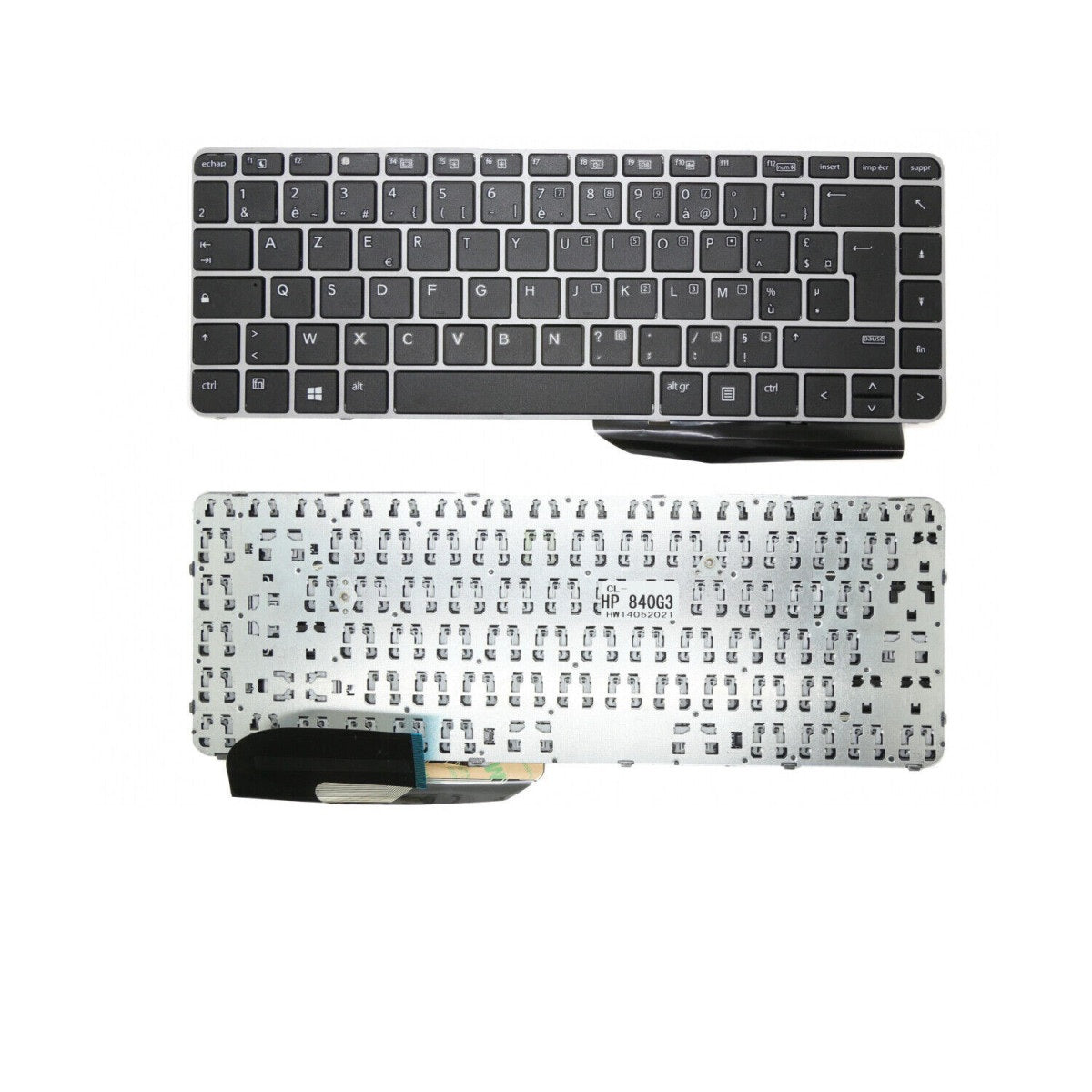 CLAVIER FRANÇAIS AZERTY POUR PC PORTABLE HP ELITEBOOK 745 G3 / 745 G4 / 840 G3 / 840 G4-1
