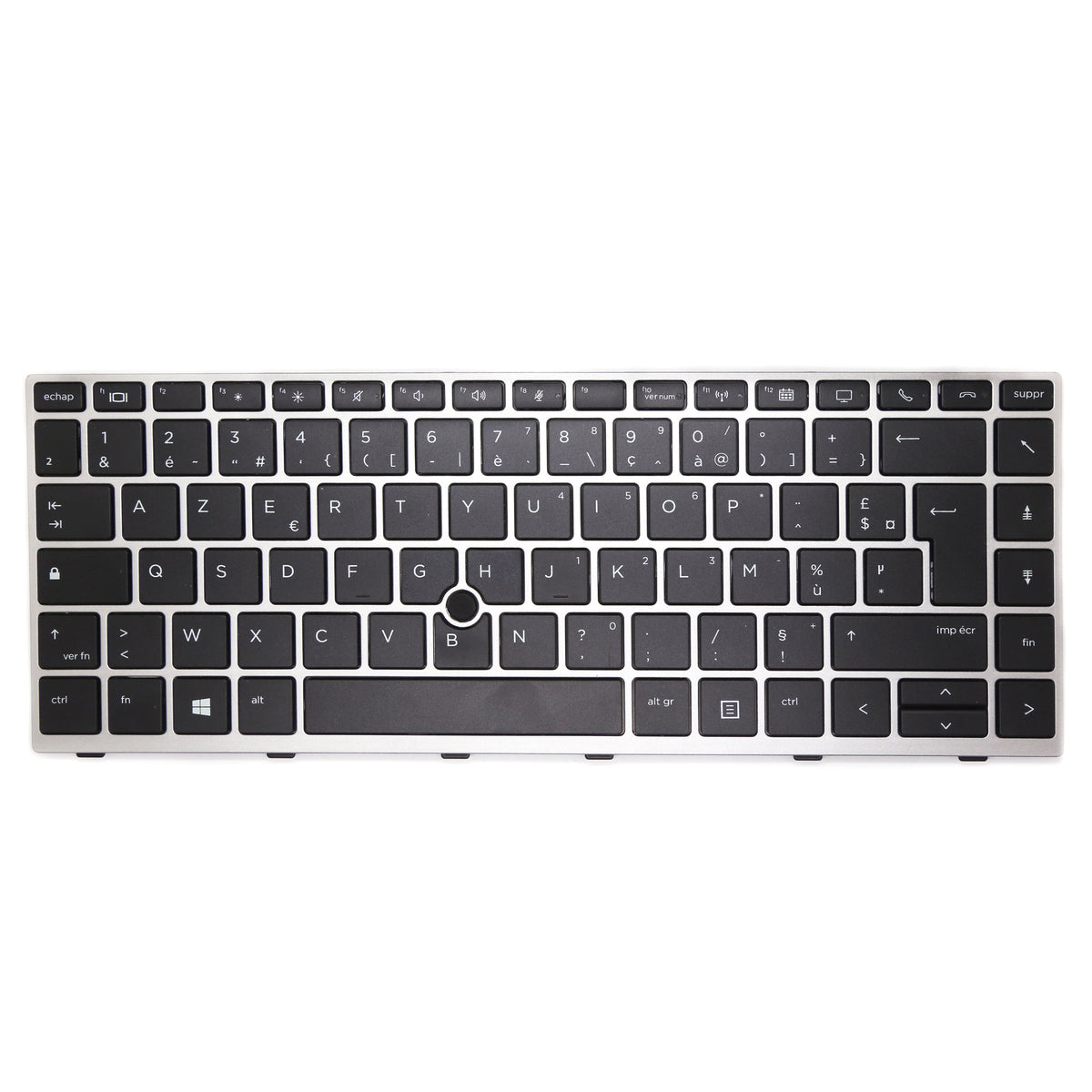 CLAVIER FRANÇAIS AZERTY POUR PC PORTABLE HP ELITEBOOK 745 G5 / 745 G6 / 840 G5 / 840 G6 / 846 G5 / 846 G6 + rétro