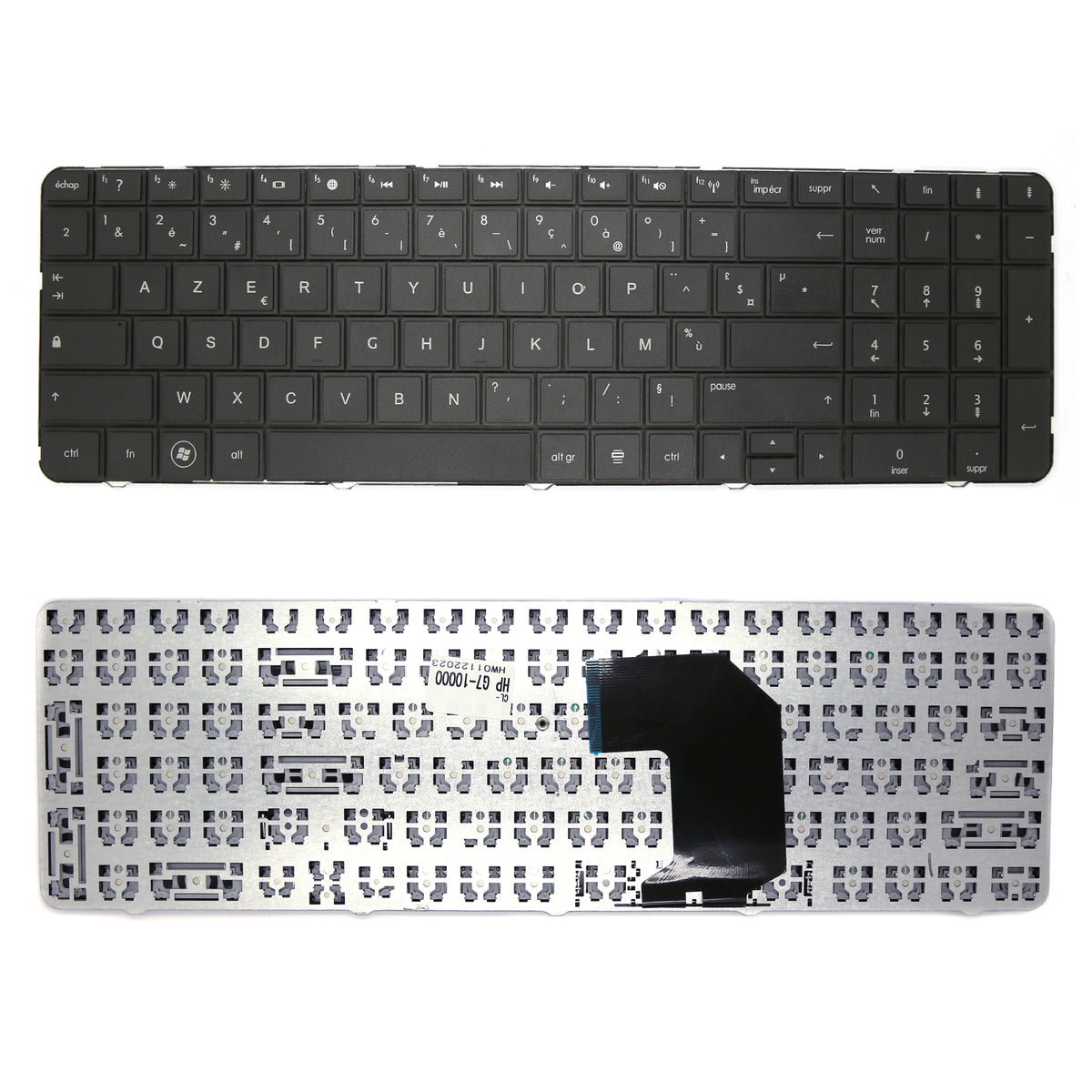 CLAVIER FRANÇAIS AZERTY POUR PC PORTABLE HP PAVILION G7-1000 / G7-2000 / G7-1045SF / G7-1043SF / G7-1150 / G7-1200 / G7-1255