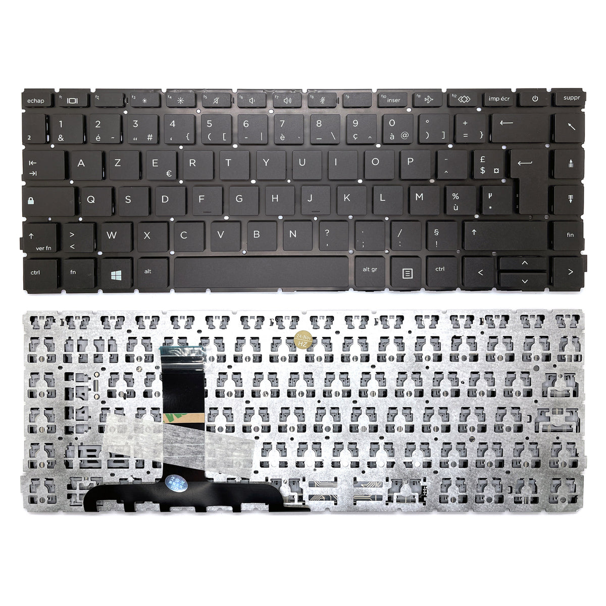 CLAVIER FRANÇAIS AZERTY POUR PC PORTABLE HP PROBOOK 440 G10 / 445 G10