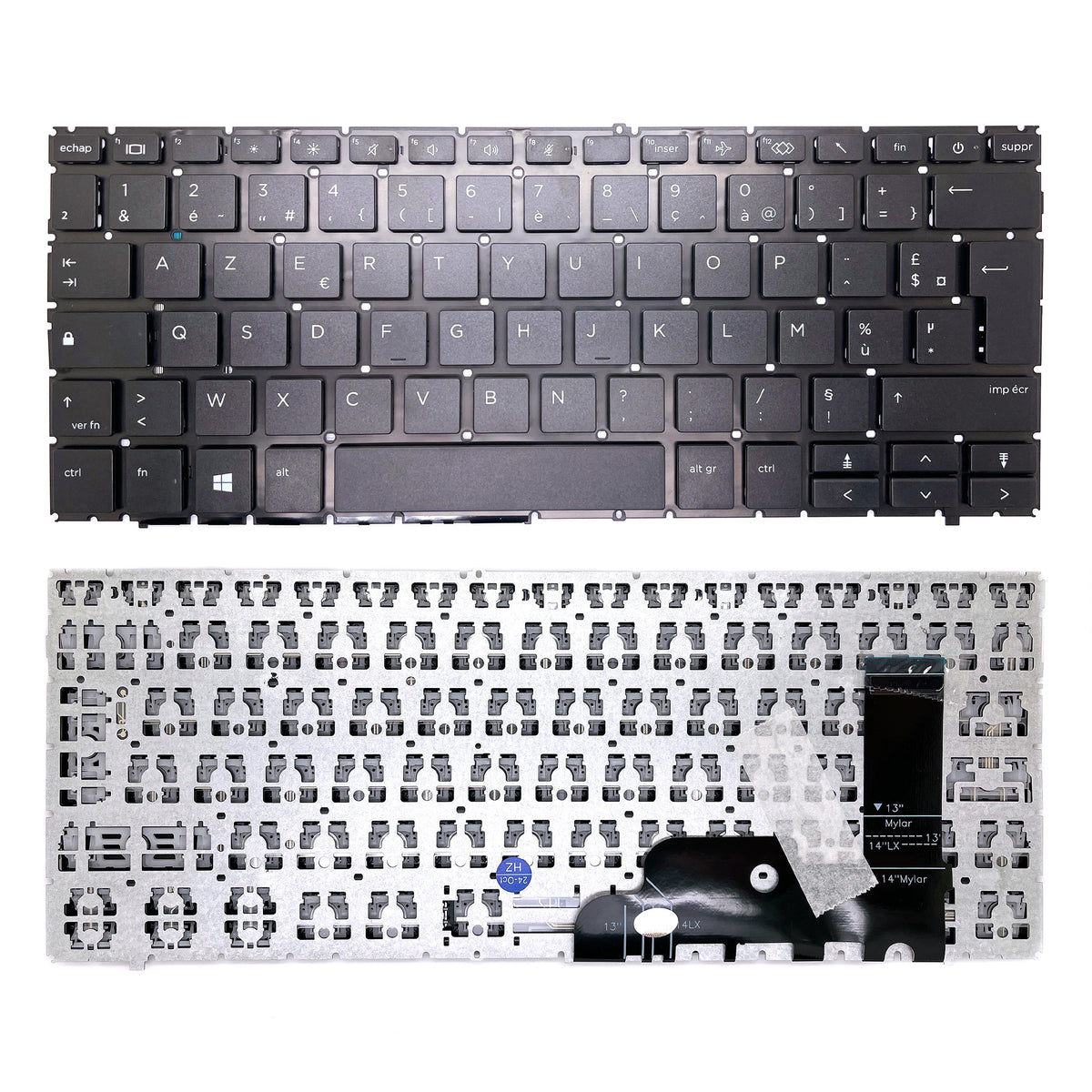 CLAVIER FRANÇAIS AZERTY POUR PC PORTABLE HP ELITEBOOK 1040 G9 / 1040 G10
