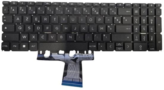 CLAVIER FRANÇAIS AZERTY POUR PC PORTABLE HP PAVILLON 16-AF / 16T-AF / 16-AG SERIES
