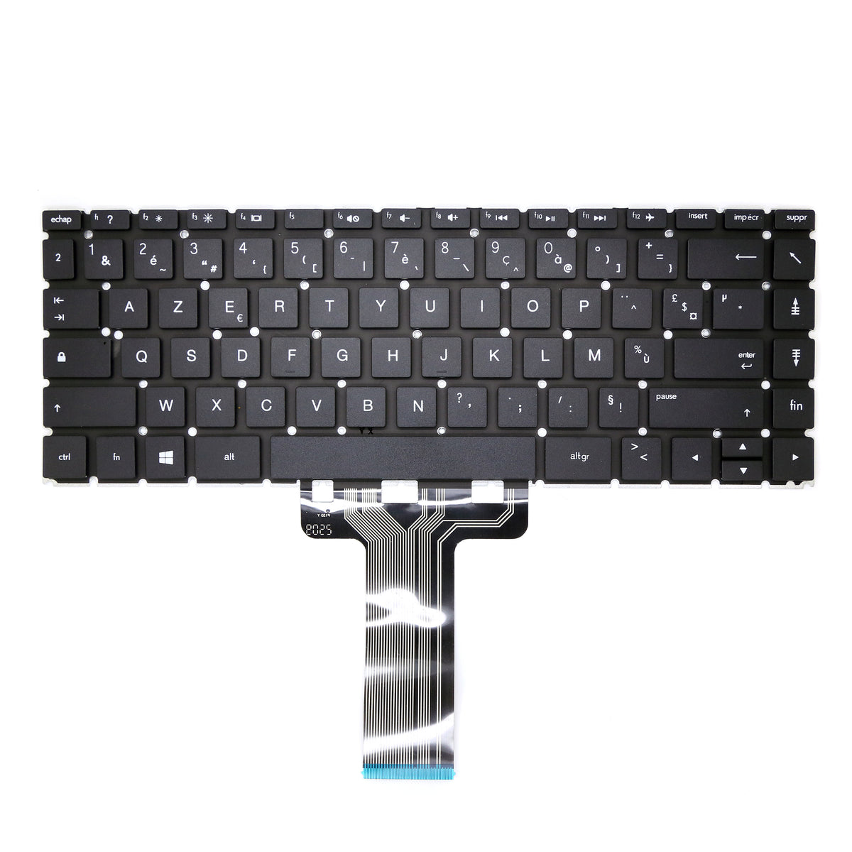 CLAVIER FRANÇAIS AZERTY POUR PC PORTABLE HP 240 G9 / 245 G9 / 246 G9 + rétro