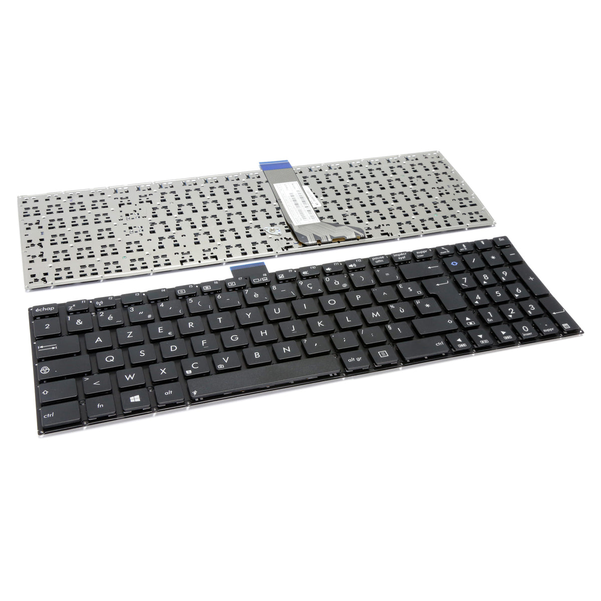 CLAVIER FRANÇAIS AZERTY POUR PC PORTABLE ASUS F502C / F502CA / R509 / R509C / R509CA / S500C / S500CA / X502C / X502CA / V500C / V500CA SERIES