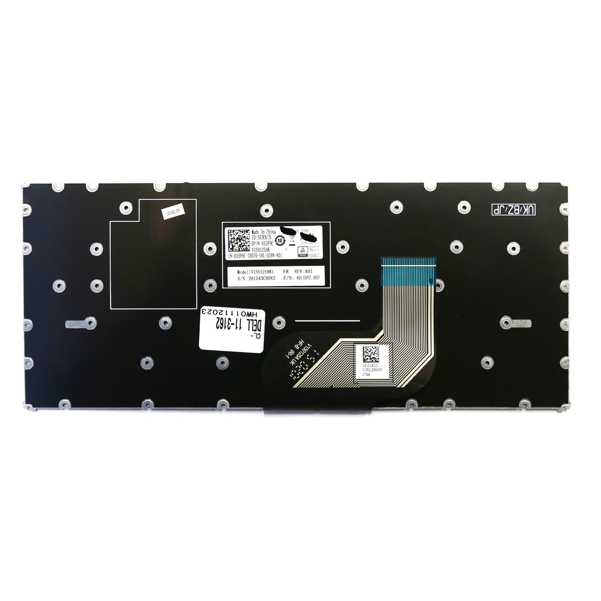 CLAVIER FRANÇAIS AZERTY POUR PC PORTABLE DELL INSPIRON 11-3162 / 11-3164 / 11-3168 / 11-3169 - 033P9C-2