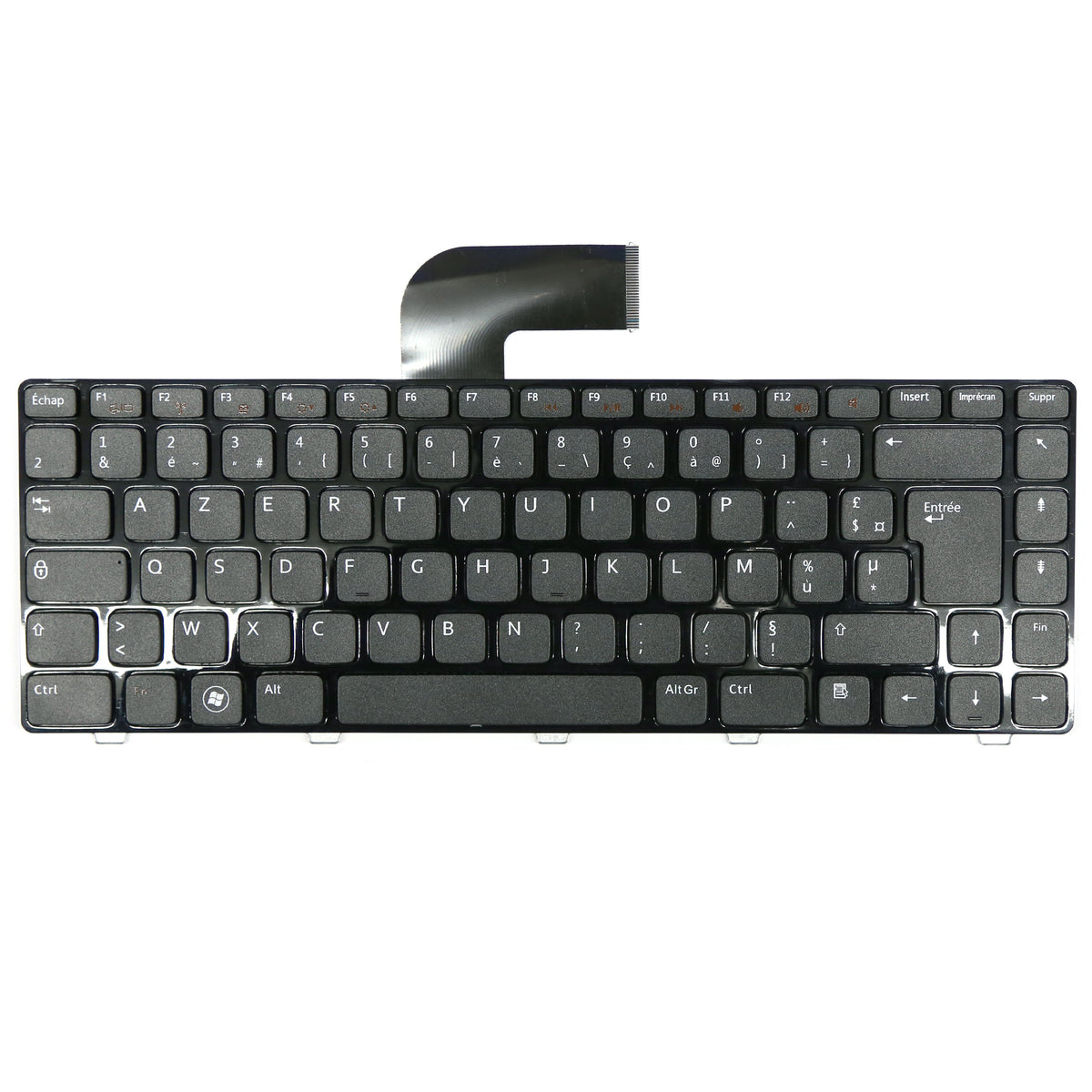 CLAVIER FRANÇAIS AZERTY POUR PC PORTABLE DELL XPS 15 L502X - 0PP8YN / MP-10K66F0-920-1