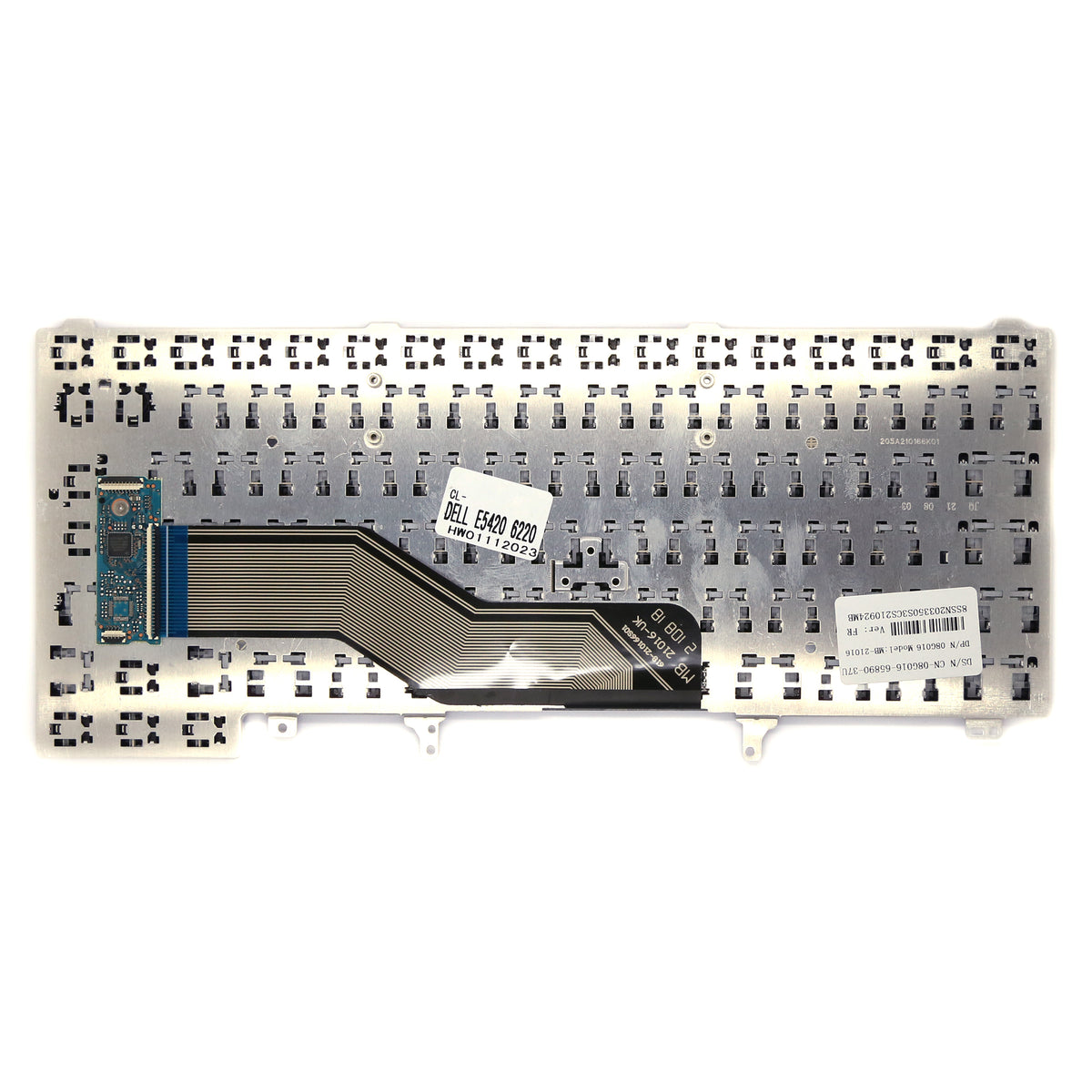 CLAVIER FRANÇAIS AZERTY POUR PC PORTABLE DELL LATITUDE E6440 / E6420 / E6430 / E5420M / E5420 / E5430 / E6320 / E6220 / E6230 - 08G016