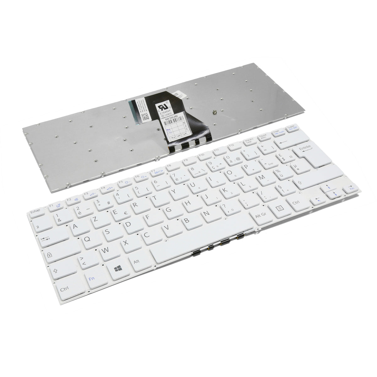 CLAVIER FRANÇAIS AZERTY POUR PC PORTABLE SONY VAIO SVF14N / SVF14N1J2R / SVF14N1L2R - MP-12Q16F0-9201-1