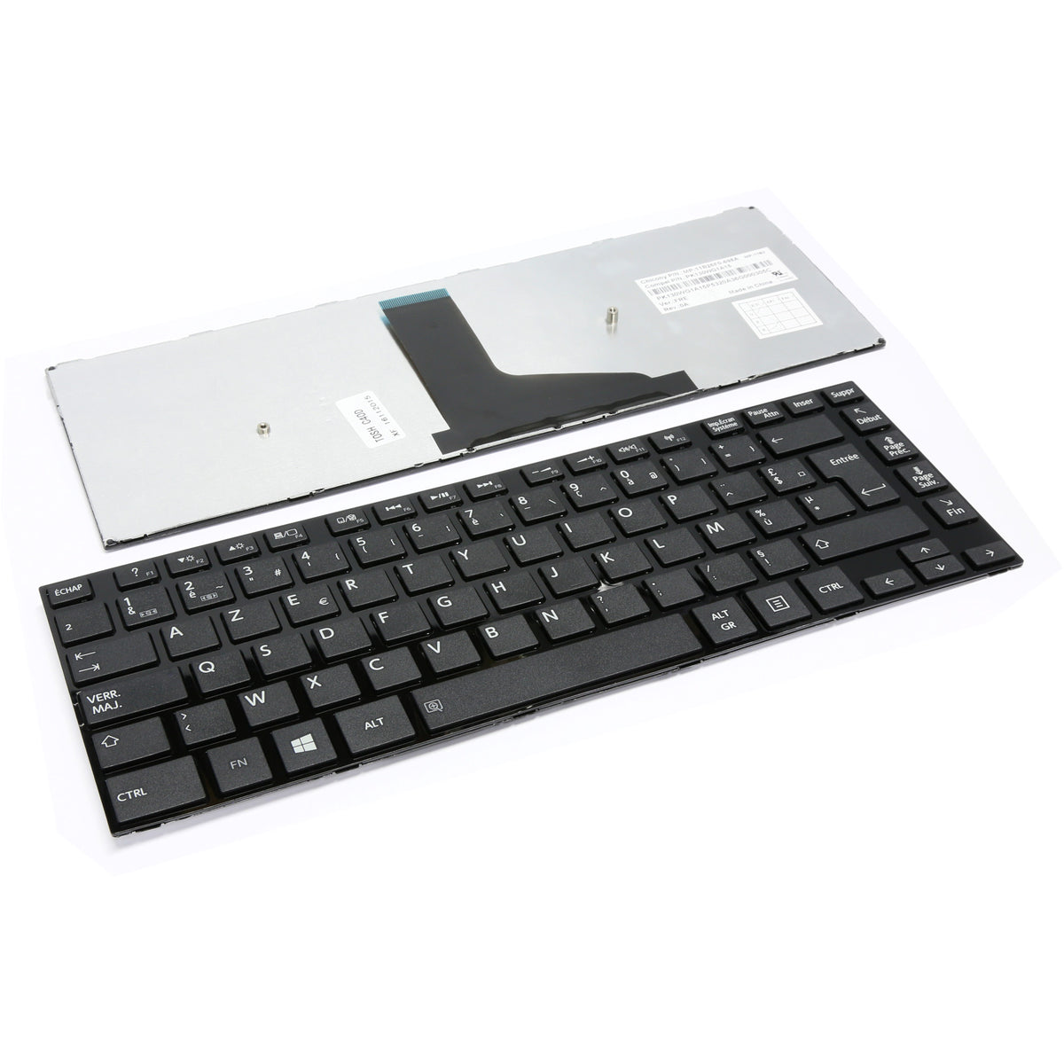 CLAVIER FRANÇAIS AZERTY POUR PC PORTABLE TOSHIBA SATELLITE C40 / C40-A / C40D-A / C45 / C45-A / C45D-A