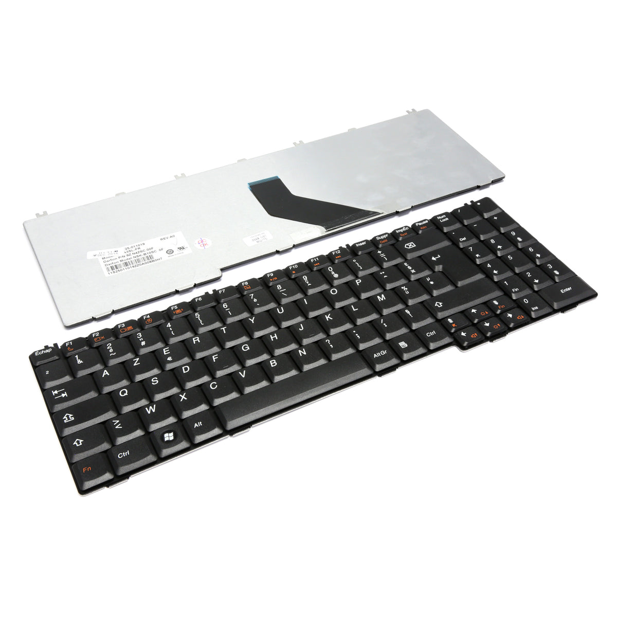 CLAVIER FRANÇAIS AZERTY POUR PC PORTABLE LENOVO B550 / B560 / B560A / G550 / G550A / G555 / G555A / V560