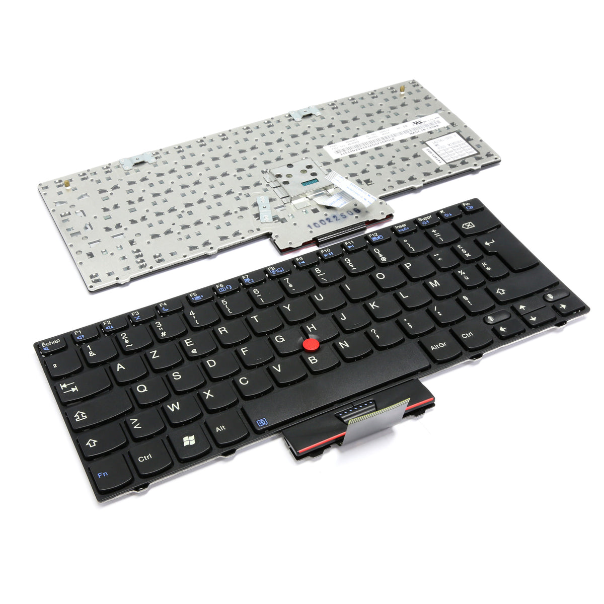 CLAVIER FRANÇAIS AZERTY POUR PC PORTABLE LENOVO THINKPAD X100 / X100E / X120 / X120E + TRACKPOINT