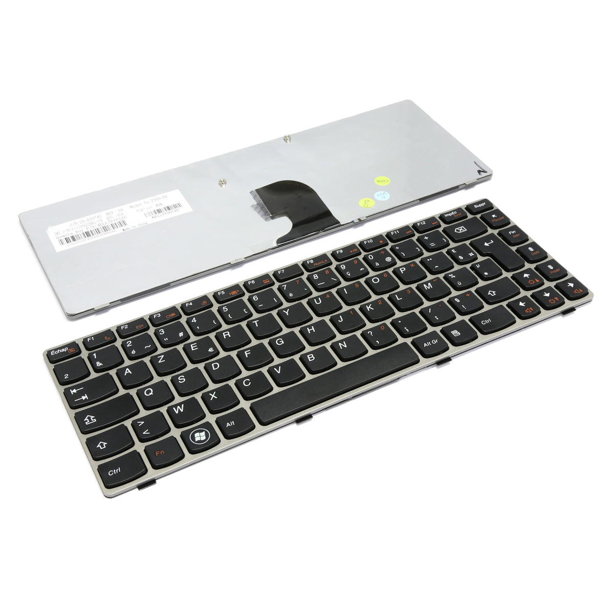CLAVIER FRANÇAIS AZERTY POUR PC PORTABLE LENOVO IDEAPAD Z360 / Z360A / Z360G / Z360P / G360