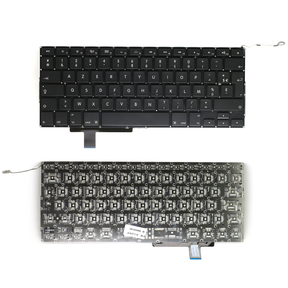 CLAVIER FRANÇAIS AZERTY POUR PC PORTABLE APPLE MacBook Pro 17" A1297 2009 - 2012